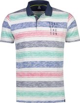 Lerros Korte mouw Polo shirt - 2063217 854 WILD FUCHSIA (Maat: XL)