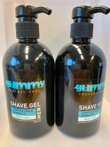 Gummy Professionel Shave Gel Menthol 500 ml - 2e halve prijs!