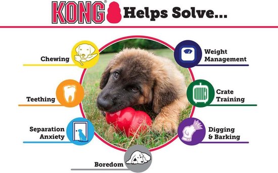 KONG classic XS - 5,7x3,6x3,6cm rouge