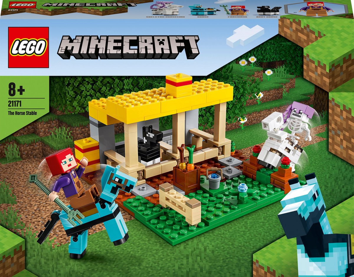 LEGO Minecraft 21171 L'écurie | bol.com