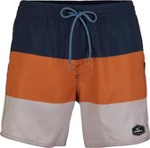 O'Neill Zwembroek Horizon Swim Short - Blue Aop W/ Yellow Or Orange - L