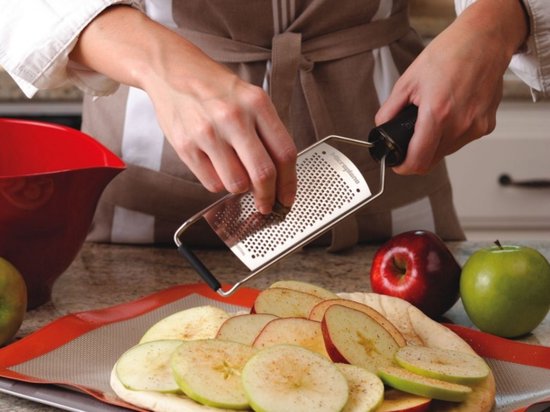 Microplane 45004 Gourmet Series Rasp - Fijne Rasp - RVS