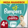 Pampers - Baby Dry Pants - Maat 4+ - Mega Maandbox - 210 luierbroekjes