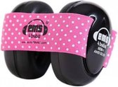 Gehoorbeschermer voor Baby's Zwart/roze Kleur: Zwart-roze