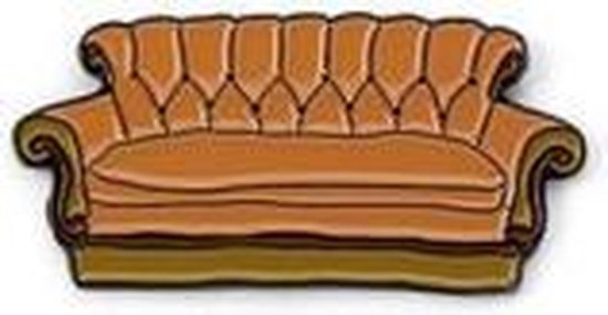 The Carat Shop - FRIENDS TV Show - Sofa Pin Badge
