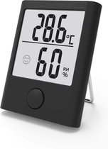 thermometer Buiten -ZINAPS  B0341 hygrometer Indoor Digitale draagbare Thermometer / Hygrometer, Binnen / Buiten Kamer Thermometer en Hydrometer, vochtmeting met een hoge nauwkeuri