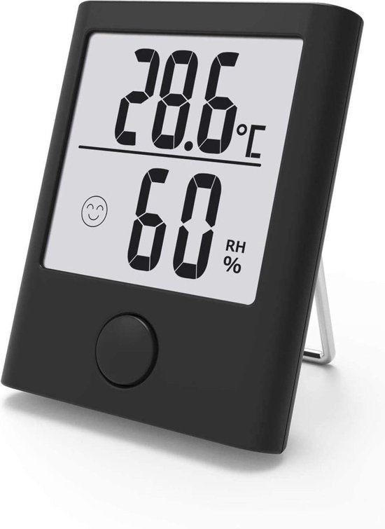 vanavond Malaise kant thermometer Buiten -ZINAPS B0341 hygrometer Indoor Digitale draagbare  Thermometer /... | bol.com