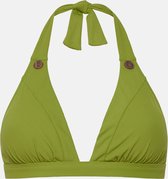 Pandan Cake triangel bikinitop Groen maat 38B (75B)