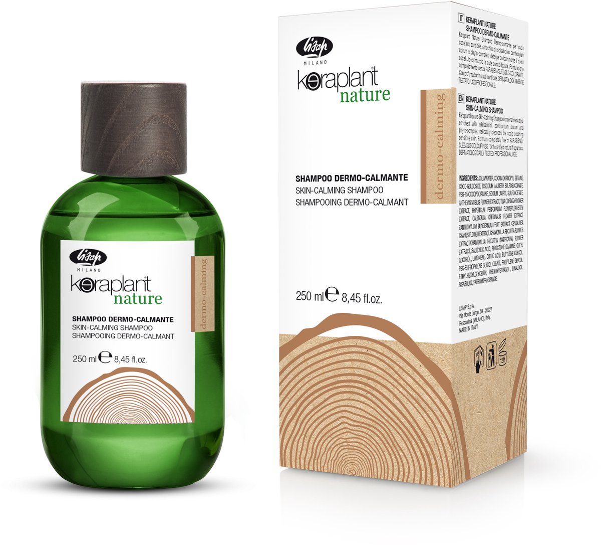 Lisap Keraplant Nature Skin-Calming Shampoo 250ml