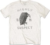 Highly Suspect Heren Tshirt -S- Vulture Creme