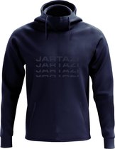 Jartazi Hoodie Premium Heren Polykatoen Donkerblauw Maat M