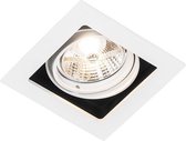 QAZQA artemis - Moderne Inbouwspot - 1 lichts - L 120 mm - Wit - Woonkamer | Slaapkamer | Keuken