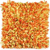 ROMANO - Kussenhoes multi lime 45x45 cm - geel