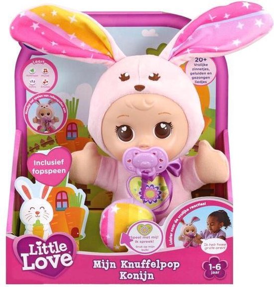 VTech - Little Love - Mijn Knuffelpop - Konijn - Educatief Babyspeelgoed - 1  tot 5 jaar | bol.com