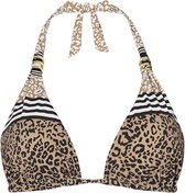 Sapph 10S Audrey Triangle Halter Dames Leopard-36