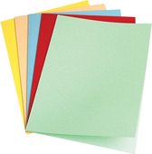 Pergamy dossiermap geassorteerde kleuren, pak van 100