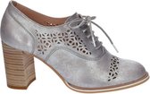 Hispanitas -Dames -  zilver - pumps & hakschoenen - maat 38.5