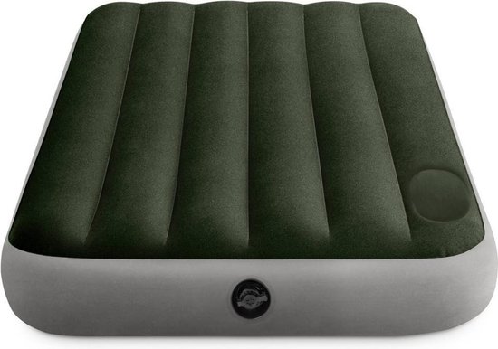 Intex Downy Twin Luchtbed - 1-persoons - 191x99x22 cm