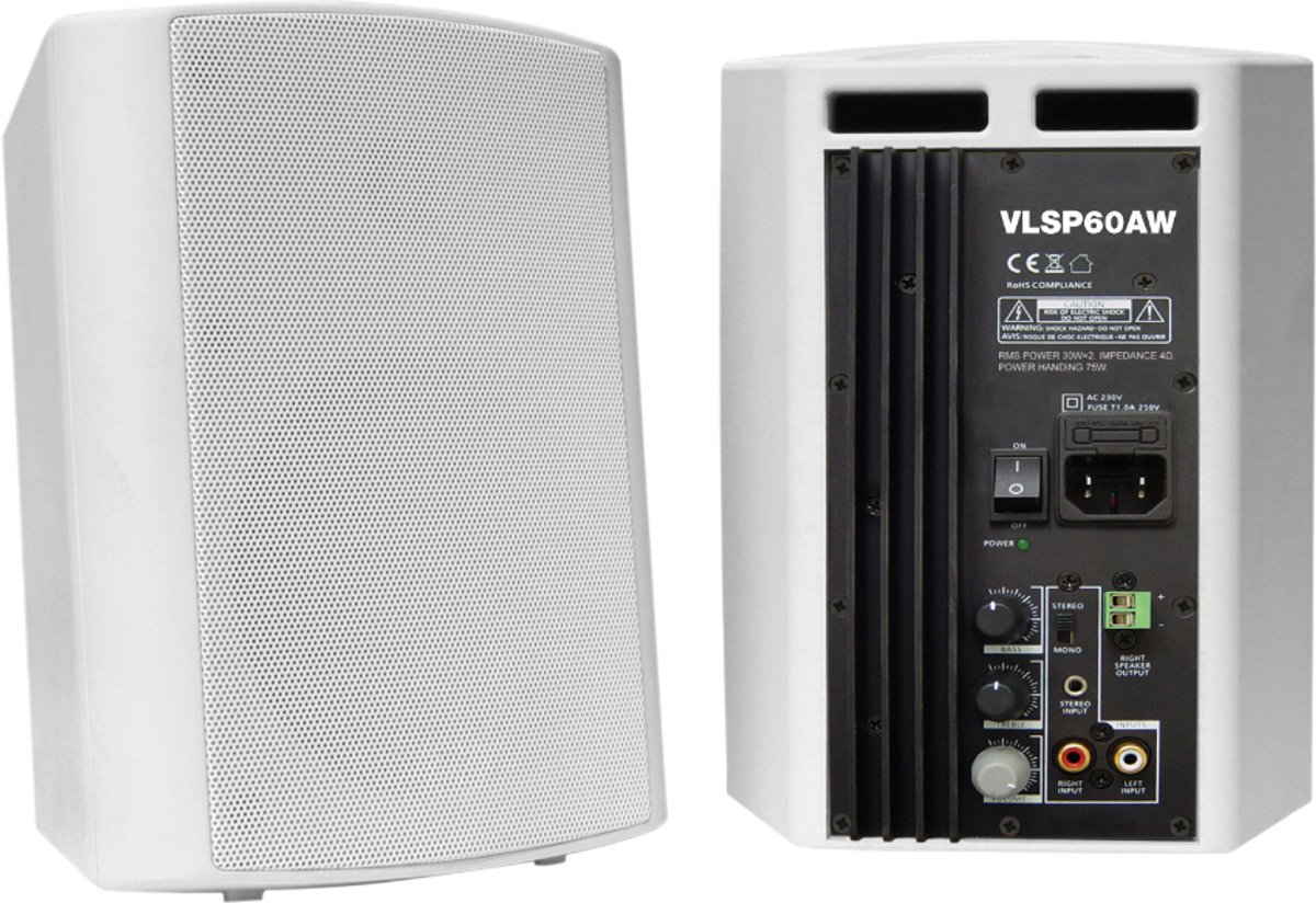 VivoLink VLSP60AW 60W Wit luidspreker