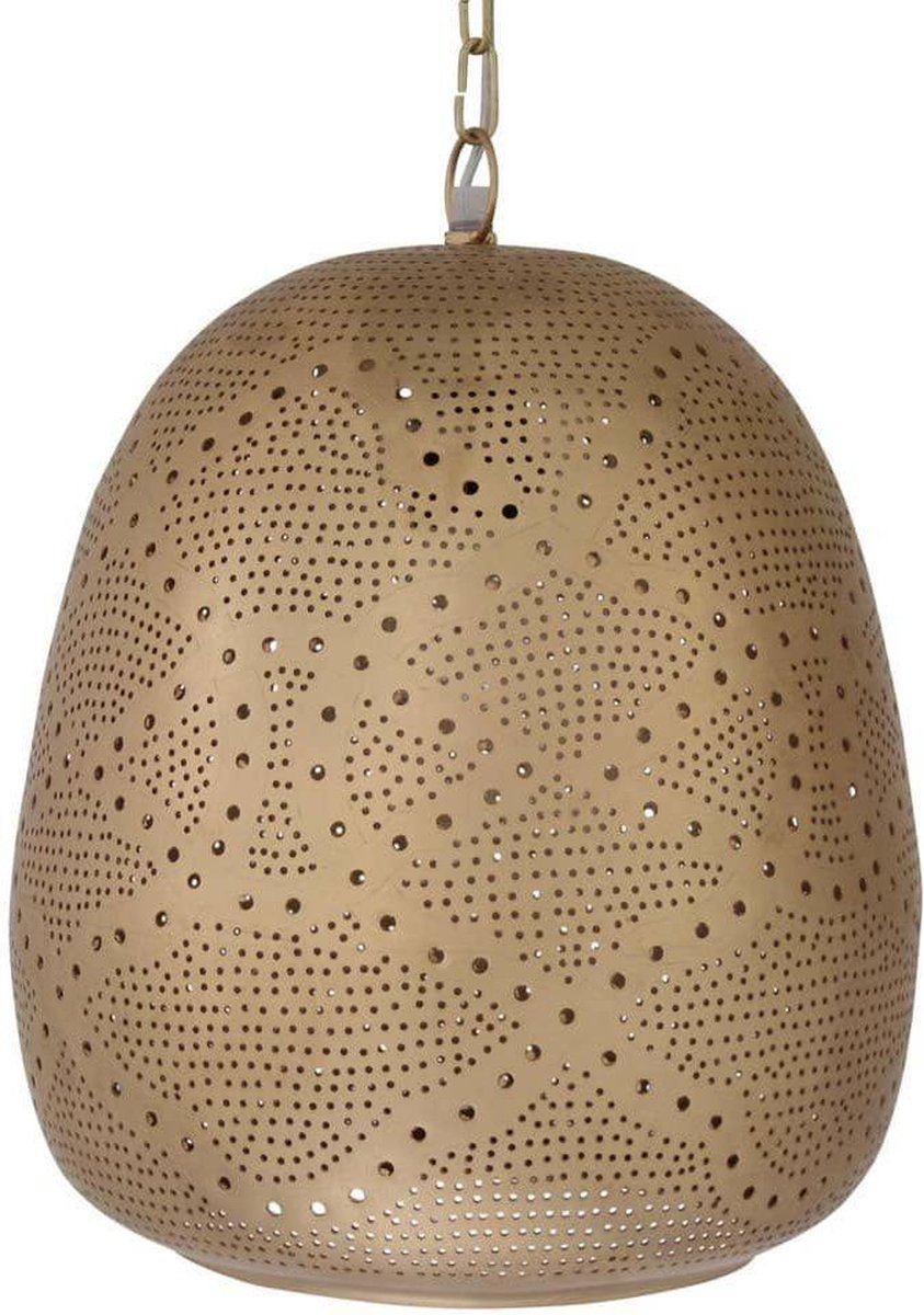 Safaary - Marokkaanse Hanglamp Goud Nur Ø 30 x 40cm