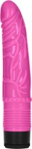 8 Inch Slight Realistic Dildo Vibe - Pink - Realistic Dildos - Realistic Vibrators