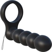 Remote Control Double Penetrator - Black - Cock Rings -