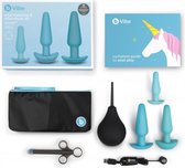 Anal Education Set - Blue - Butt Plugs & Anal Dildos - Kits