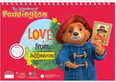 Paddington Kleurblok Met Stickers Junior 33 Cm Papier Rood