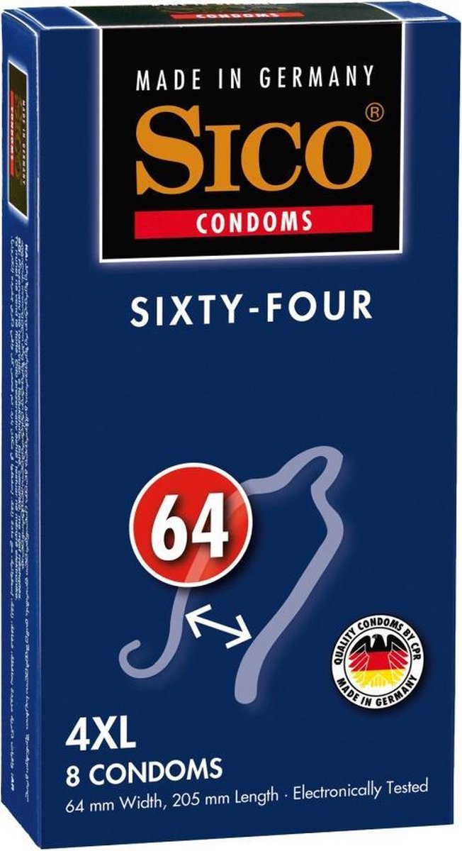 Condooms (64mm) 8 stuks