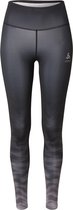 Odlo Tights ZEROWEIGHT Black - Graphic Ss21 - Maat M