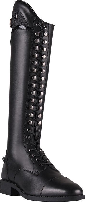 Bottes d'équitation Qhp Hailey junior Noir - 36