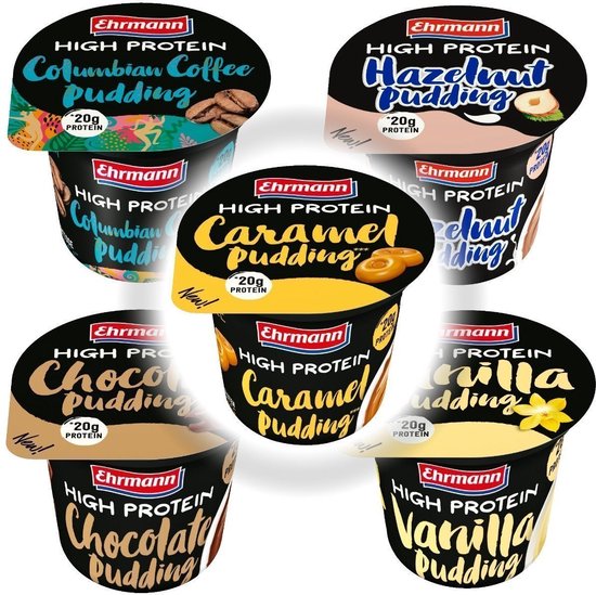 Ehrmann High Protein Pudding Probeerpakket