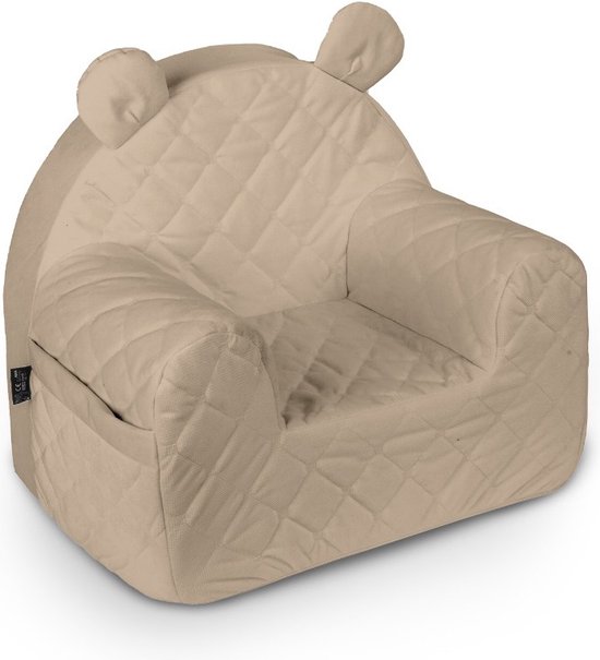 Children's chair made of certified BEIGE foam