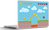 Laptop sticker - 11.6 inch - Gaming - Retro - Arcade - 30x21cm - Laptopstickers - Laptop skin - Cover
