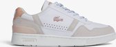 Lacoste T-Clip Vrouwen Sneakers - White/Light Pink - Maat 42