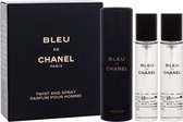 Chanel Bleu de Chanel Twist & Spray eau de parfum 3x 20ml