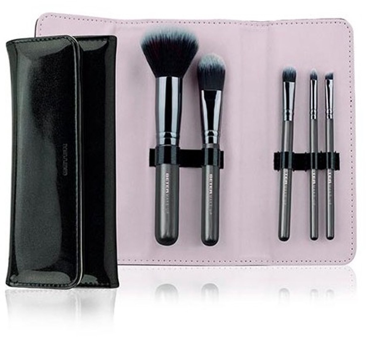 Beter Make-Up Borstel Set Black Day To Night Beter (6 Pcs)