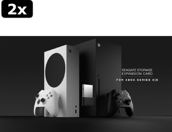 2x Seagate Expansion Card - Disque dur externe - convient pour Xbox Series X  / S - 2