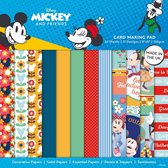 Bloc de fabrication de cartes Creative Expressions Mickey & Minnie Mouse