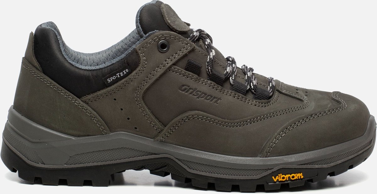 Grisport Walker Low wandelschoenen Nubuck Dames Grijs