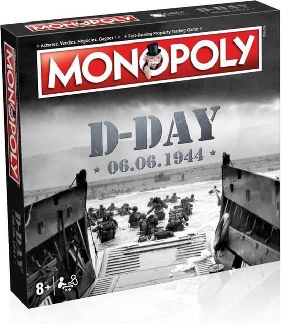 Boek: Monopoly D-Day, geschreven door Winning Moves