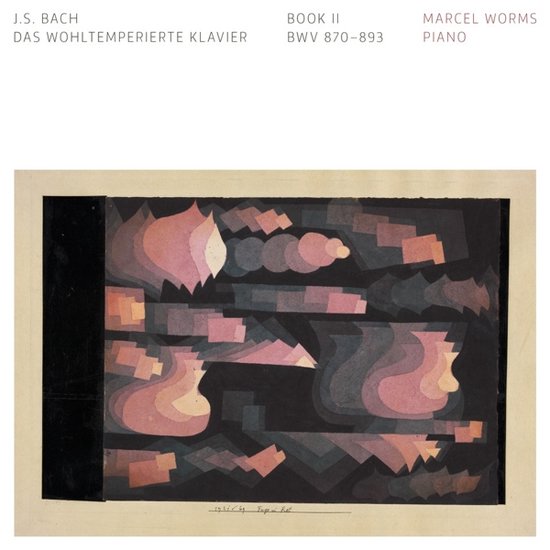 Marcel Worms - Bach - Das Wohltemperierte Klavier - Book II (CD)