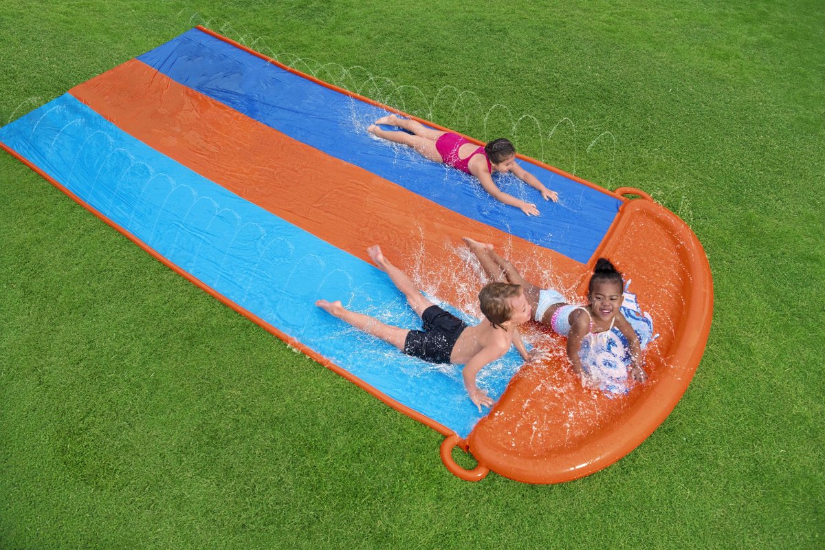 Bestway H2OGO triple waterglijbaan 488 cm — afbeelding 21