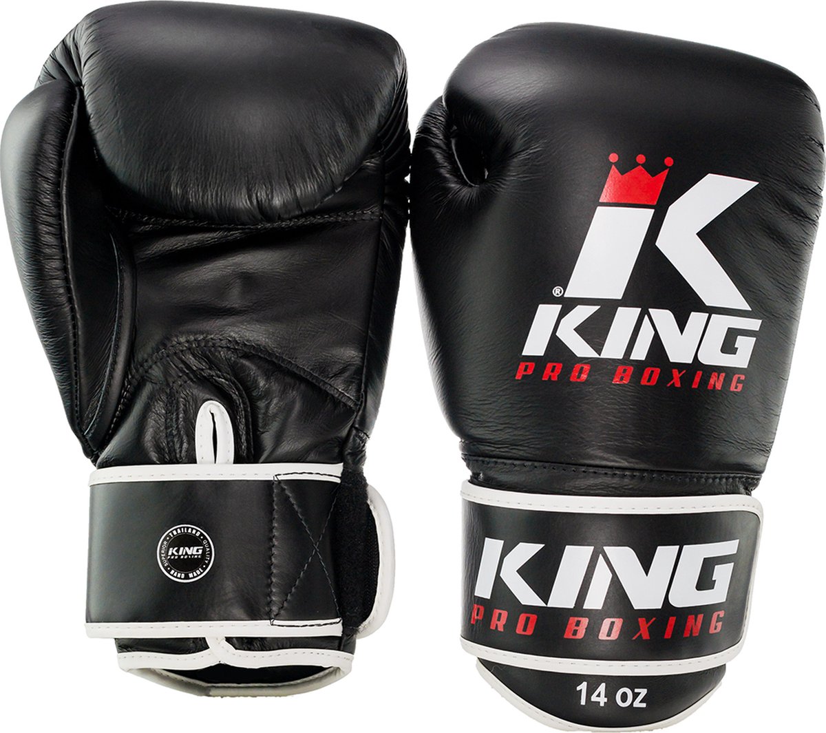King Pro Boxing - bokshandschoenen - KPB/BG 3 - Zwart - 10oz