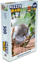 Puzzel Koala - Takken - Bladeren - Kinderen - Jongens - Meisjes - Legpuzzel - Puzzel 500 stukjes
