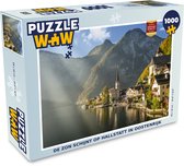 Puzzel De zon schijnt op Hallstatt in Oostenrijk - Legpuzzel - Puzzel 1000 stukjes volwassenen