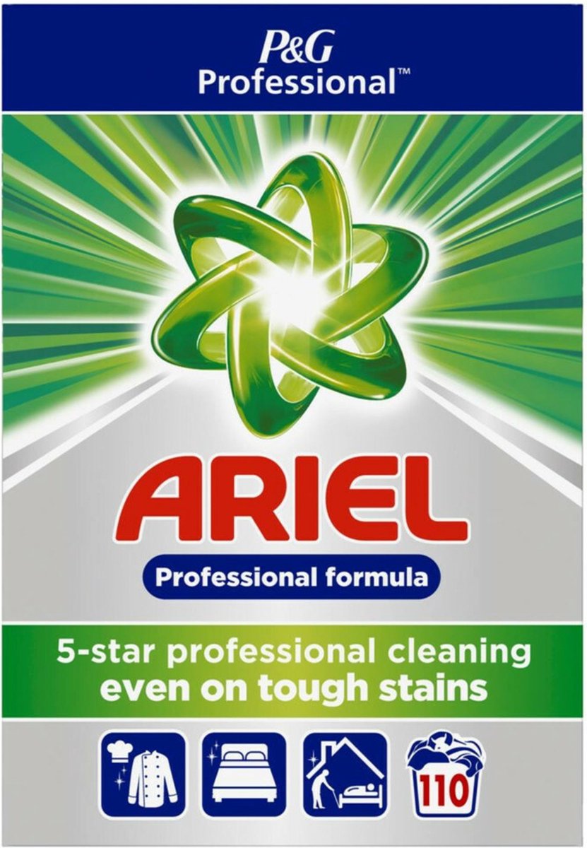 ARIEL ACTILIFT Colour & White 6 KG washing powder Touch of Lenor 80 washes