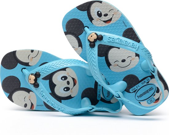 Havaianas Baby Disney Classics II Jongens Slippers - Blue - Maat 25/26 |  bol.com