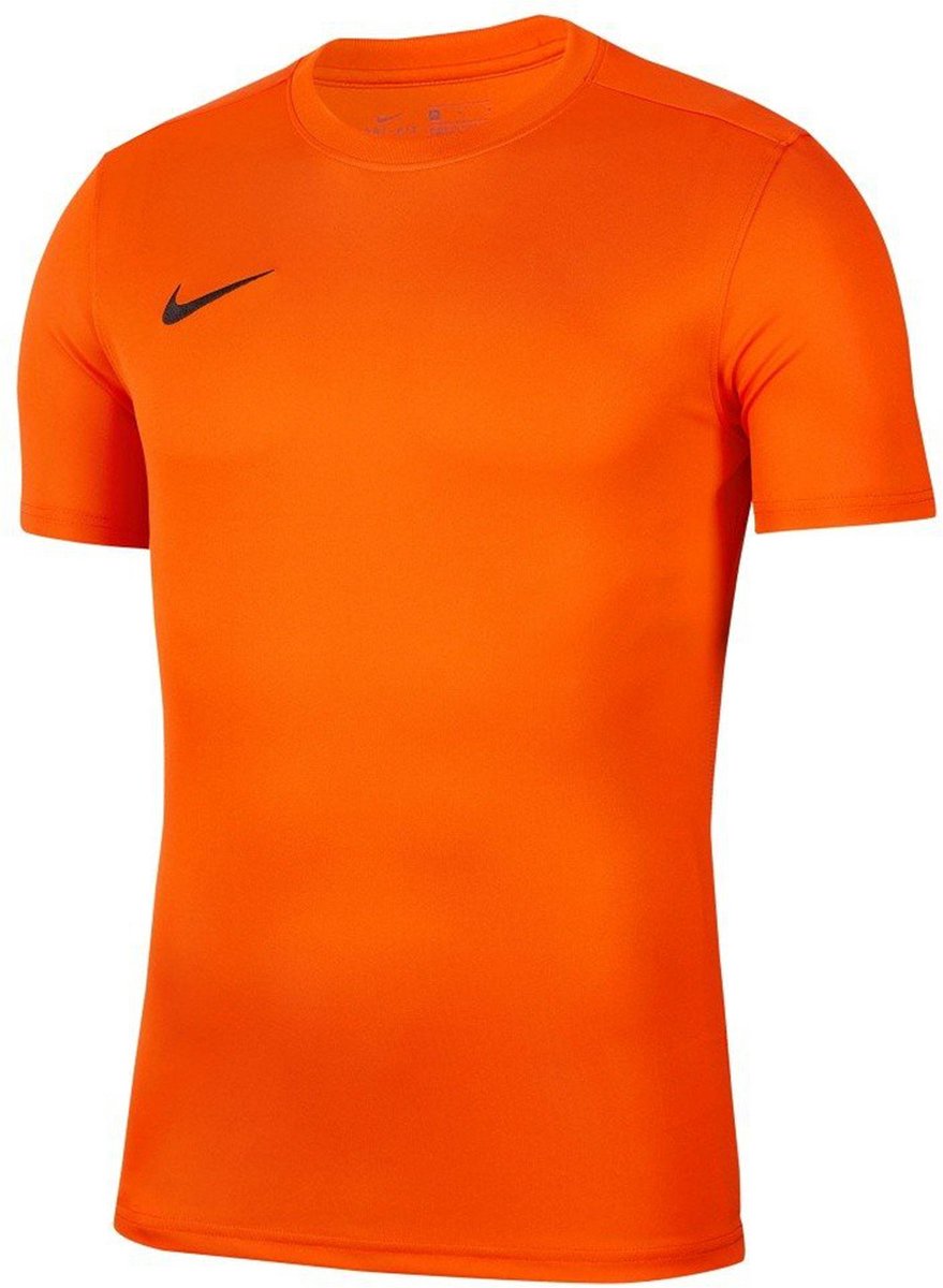 Nike Park VII SS Sportshirt - Maat M  - Mannen - oranje