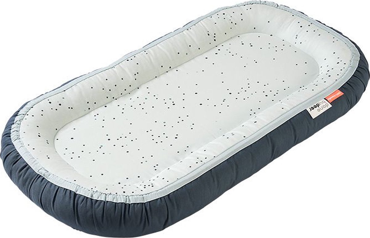 PIMKO Babynest mit rüschen Babynestchen für Baby Kuschelnest Babykokon